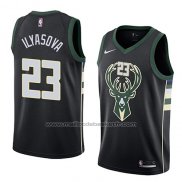 Maillot Milwaukee Bucks Ersan Ilyasova #23 Statement 2018 Noir