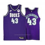 Maillot Milwaukee Bucks Thanasis Antetokounmpo #43 Classic 2022-23 Volet