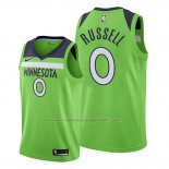 Maillot Minnesota Timberwolves D'angelo Russell #0 Statement 2019-20 Vert