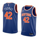 Maillot New York Knicks Lance Thomas #42 Icon 2018 Bleu