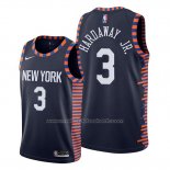Maillot New York Knicks Tim Hardaway Jr. #3 Ville Edition Bleu