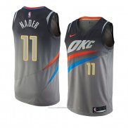 Maillot Oklahoma City Thunder Abdel Nader #11 Ville 2018 Gris