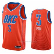 Maillot Oklahoma City Thunder Chris Paul #3 Statement 2021 Orange