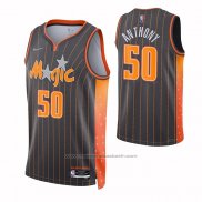 Maillot Orlando Magic Cole Anthony #50 Ville 2021-22 Marron