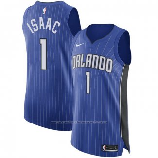 Maillot Orlando Magic Jonathan Isaac #1 Icon Authentique Bleu