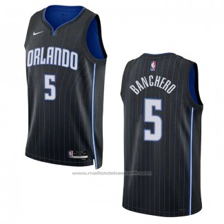 Maillot Orlando Magic Paolo Banchero #5 Icon 2022-23 Noir