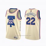 Maillot Philadelphia 76ers Matisse Thybulle #22 Earned 2020-21 Creme