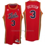 Maillot Philadelphia 76ers Nata Allen Iverson #3 Retro Rouge