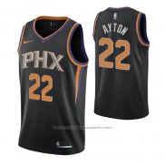 Maillot Phoenix Suns Deandre Ayton #22 Statement 2021 Noir