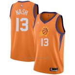 Maillot Phoenix Suns Steve Nash #13 Statement 2021 Orange