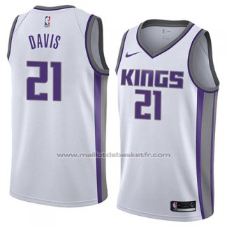 Maillot Sacramento Kings Deyonta Davis #21 Association 2018 Blanc