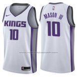 Maillot Sacramento Kings Frank Mason Iii #10 Association 2017-18 Blanc