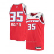 Maillot Sacramento Kings Marvin Bagley Iii #35 Ville 2019-20 Rouge