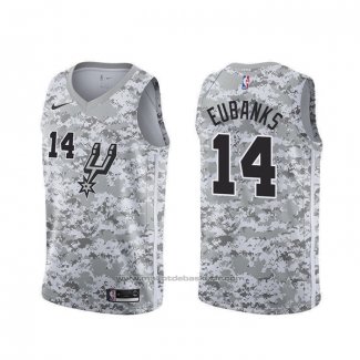 Maillot San Antonio Spurs Drew Eubanks #14 Earned Camouflage