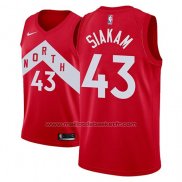 Maillot Toronto Raptors Pascal Siakam #43 Earned 2018-19 Rouge