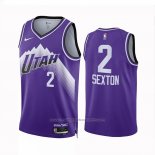 Maillot Utah Jazz Collin Sexton #2 Ville 2023-24 Volet