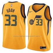 Maillot Utah Jazz Ekpe Udoh #33 Statement 2018 Jaune