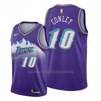 Maillot Utah Jazz Mike Conley Jr. #10 Hardwood Classics 2019-20 Volet