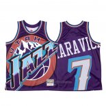 Maillot Utah Jazz Pete Maravich #7 Mitchell & Ness Big Face Volet