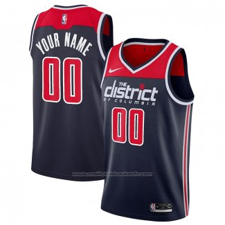 Maillot Washington Wizards Personnalise Statement 2019-20 Bleu