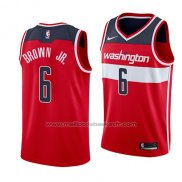 Maillot Washington Wizards Troy Brown #6 Icon 2018 Rouge
