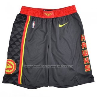 Short Atlanta Hawks Icon 2018-19 Noir2