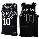 Maillot AJ x PSG Neymar Jr #10 Noir