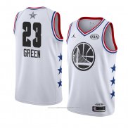 Maillot All Star 2019 Golden State Warriors Draymond Green #23 Blanc