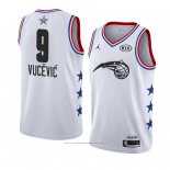 Maillot All Star 2019 Orlando Magic Nikola Vucevic #9 Blanc