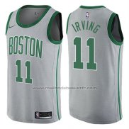 Maillot Boston Celtics Kyrie Irving #11 Ville Gris