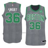 Maillot Boston Celtics Marcus Smart Noel 2018 Vert