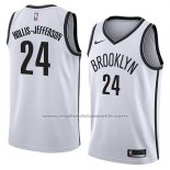Maillot Brooklyn Nets Hollis-Jefferson #24 Association 2018 Blanc