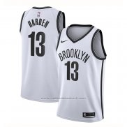 Maillot Brooklyn Nets James Hardenl #13 Association 2020 Blanc