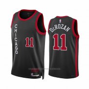 Maillot Chicago Bulls Demar Derozan #11 Ville 2023-24 Noir