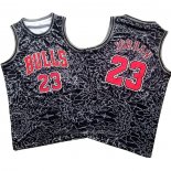 Maillot Chicago Bulls Michael Jordan #23 Mitchell & Ness Noir2