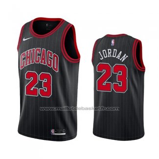 Maillot Chicago Bulls Michael Jordan #23 Statement 2019-20 Noir