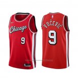 Maillot Chicago Bulls Nikola Vucevic #9 Ville 2021-22 Rouge