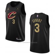 Maillot Cleveland Cavaliers Caris Levert #3 Statement 2022-23 Noir