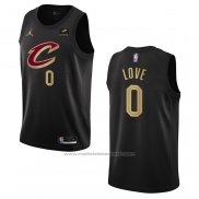 Maillot Cleveland Cavaliers Kevin Love #0 Statement 2022-23 Noir