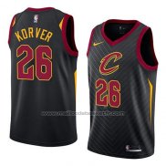 Maillot Cleveland Cavaliers Kyle Korver #26 Statement 2018 Noir