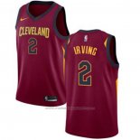 Maillot Cleveland Cavaliers Kyrie Irving #2 Icon 2018 Rouge