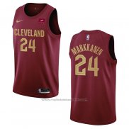 Maillot Cleveland Cavaliers Lauri Markkanen #24 Icon 2022-23 Rouge