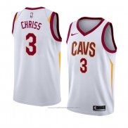 Maillot Cleveland Cavaliers Marquese Chriss #3 Association 2018 Blanc
