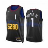 Maillot Denver Nuggets Michael Porter JR. #1 Ville 2022-23 Blanc