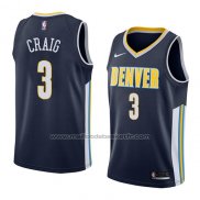 Maillot Denver Nuggets Torrey Craig #3 Icon 2018 Bleu