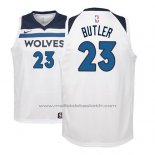Maillot Enfant Minnesota Timberwolves Jimmy Butler #23 2017-18 Blanc