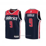 Maillot Enfant Washington Wizards Deni Avdija #9 Association 2020-21 Bleu