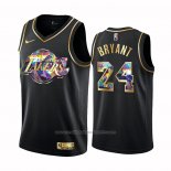 Maillot Golden Edition Los Angeles Lakers Kobe Bryant #24 2021-22 Noir