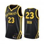 Maillot Golden State Warriors Draymond Green #23 Ville 2023-24 Noir