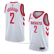 Maillot Houston Rockets Demetrius Jackson #2 Association 2018 Blanc